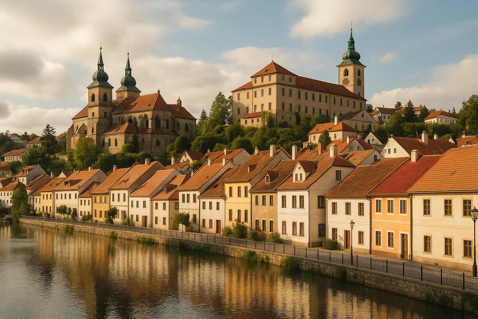 Romantické městečko na Vysočině
