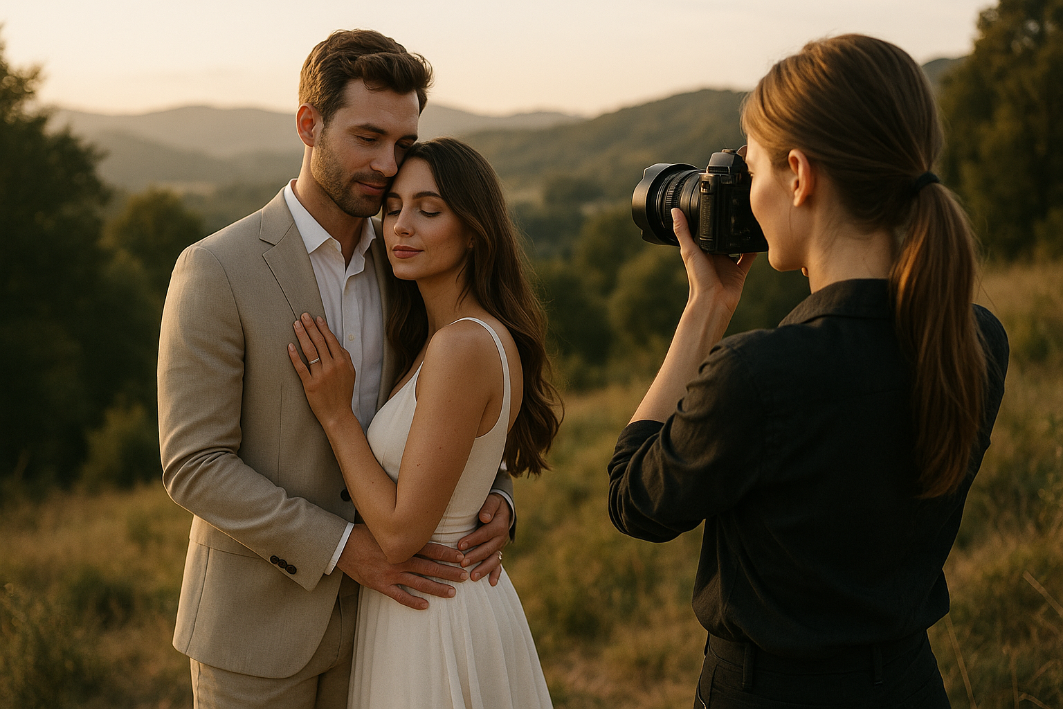 Předsvatební focení v přírodě